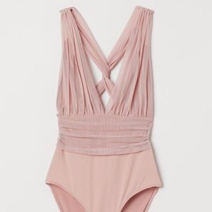 H&M tulle bodysuit